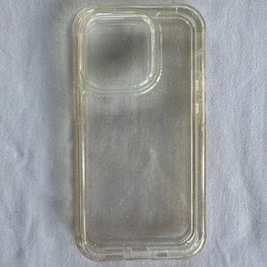 clear sparkly iPhone 14 pro case